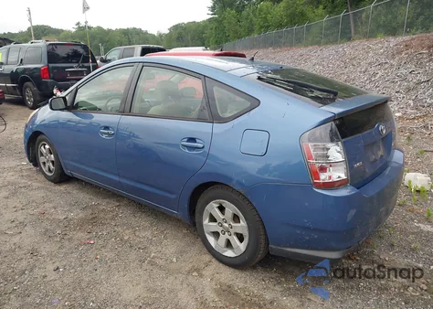 2004 Toyota Prius из США, поврежденный, VIN JTDKB20U240040197